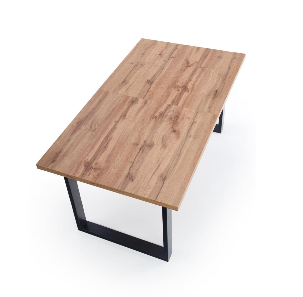 Tavolo allungabile Venom 135 in rovere - L135/185/185xl90xh74 cm - immagine 2