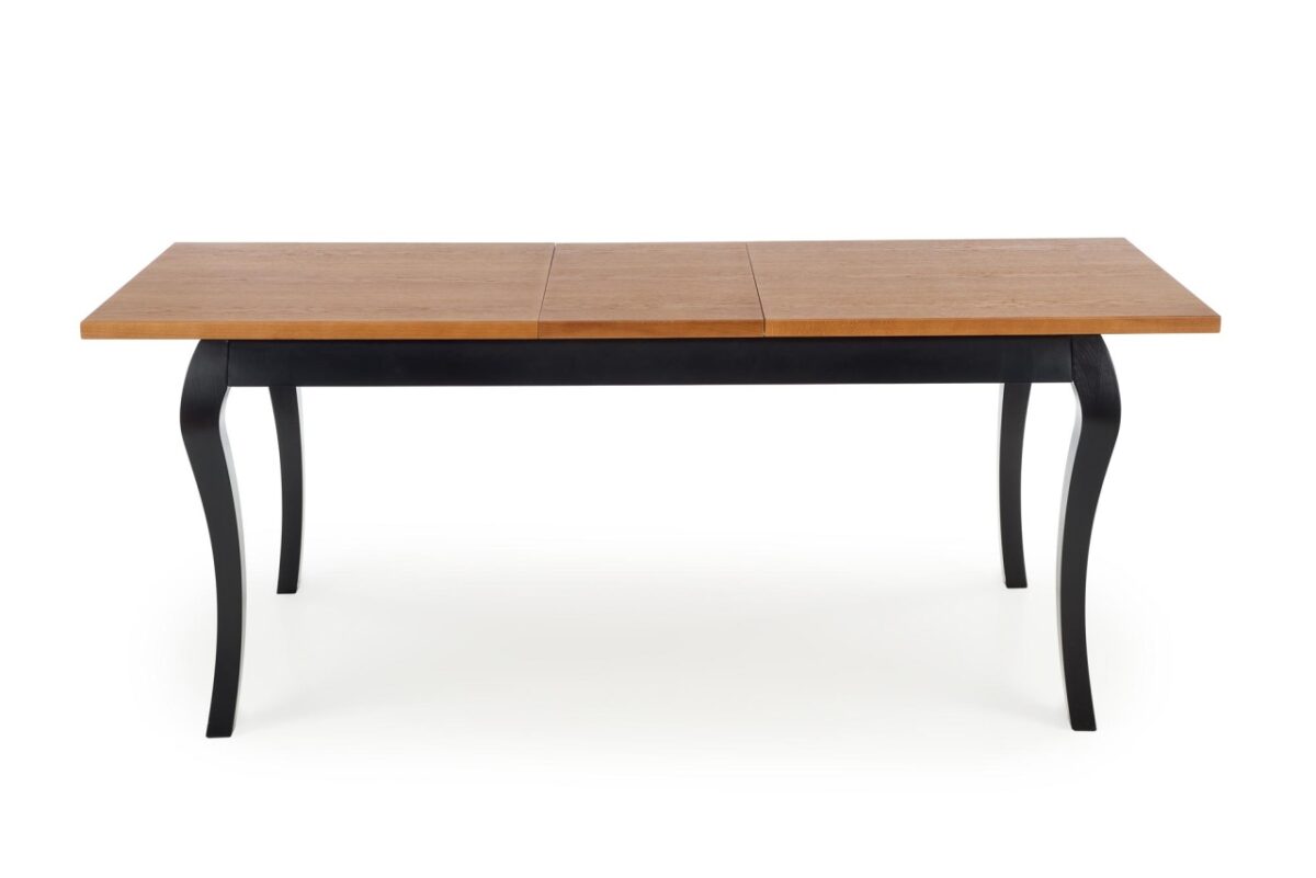 Tavolo allungabile Windsor in rovere scuro/nero - L160-240 cm - immagine 30