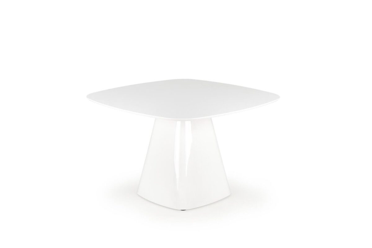 Tavolo Flavio in bianco L120 x L120 x H77 - immagine 4