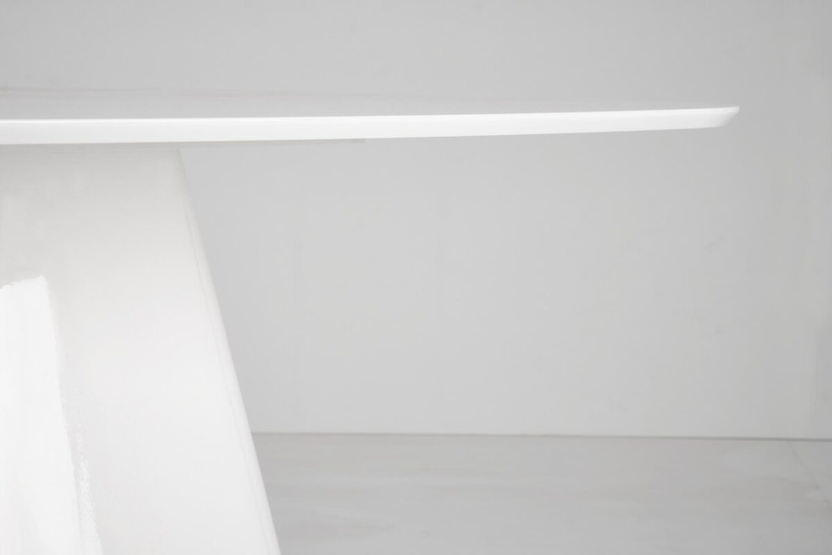 Tavolo Flavio in bianco L120 x L120 x H77 - immagine 11