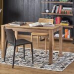 Tavolo Ksawery in rovere artigianale - L120 x L 68 x H76