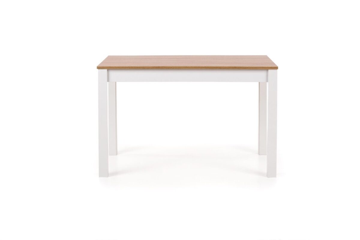 Tavolo Ksawery in rovere sonoma/bianco - L 120 x l 68 x h 76 cm - immagine 5