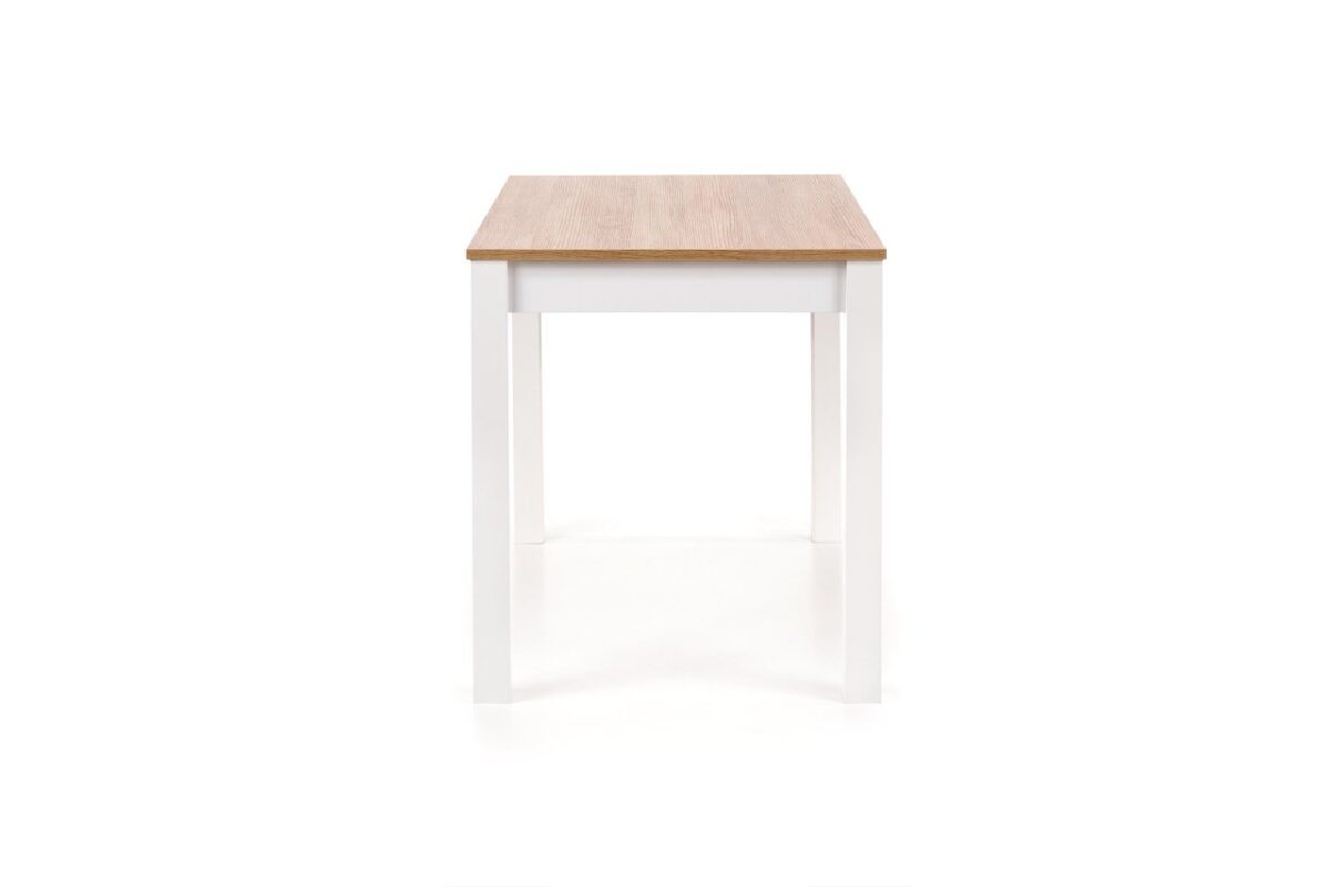 Tavolo Ksawery in rovere sonoma/bianco - L 120 x l 68 x h 76 cm - immagine 6