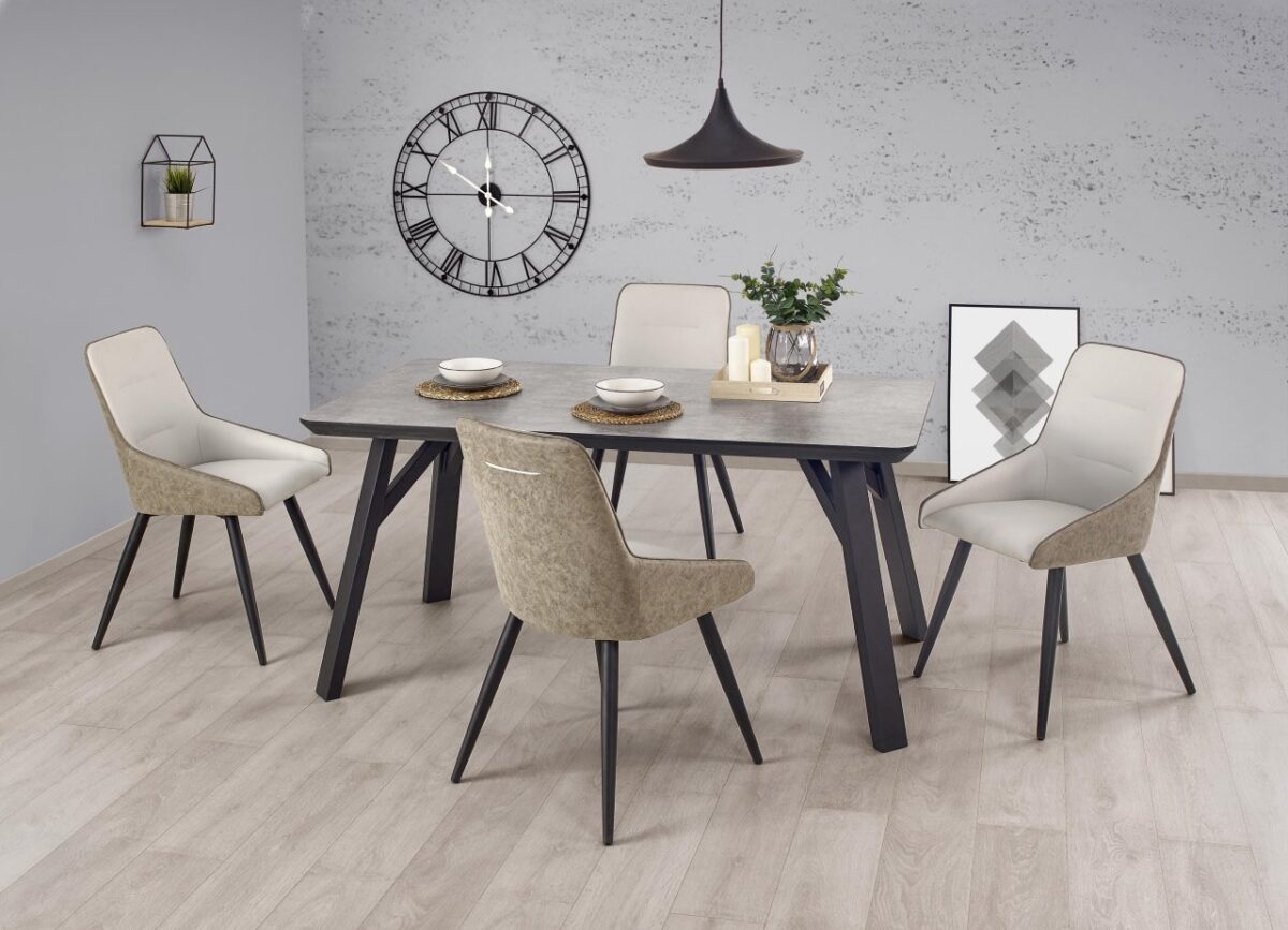 Tavolo in MDF + metallo Halifax - L 160 x l 90 x h 76 cm - immagine 4
