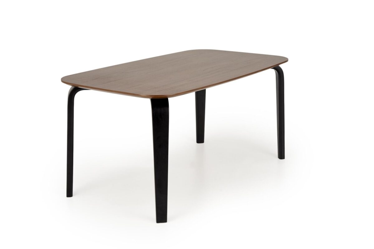 Tavolo Pedro noce/nero L160 cm - immagine 6