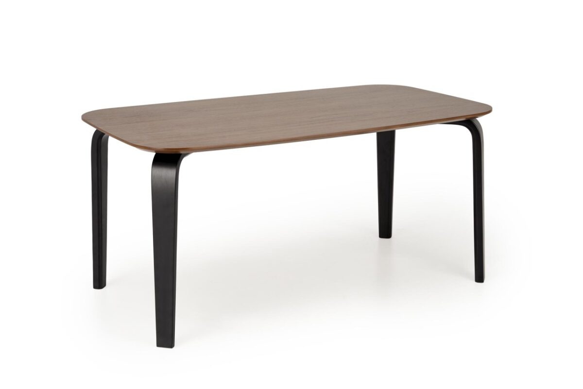 Tavolo Pedro noce/nero L160 cm - immagine 9