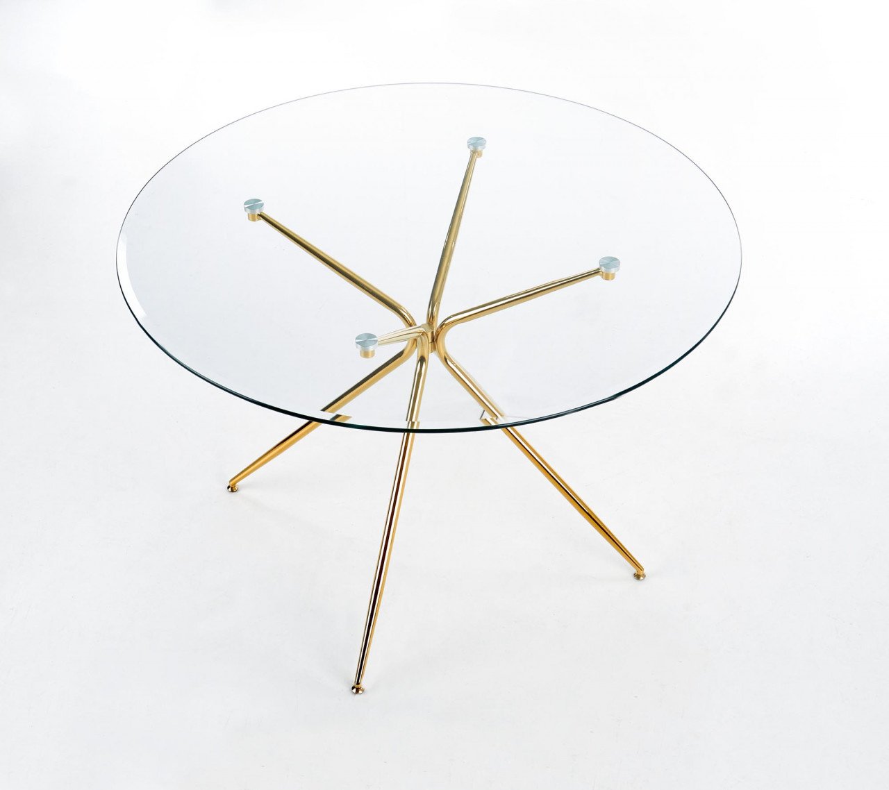 masa-rondo-sticla-d110xh74-cm12932 Tavolo in vetro Rondo - d110xh74 cm - immagine 1