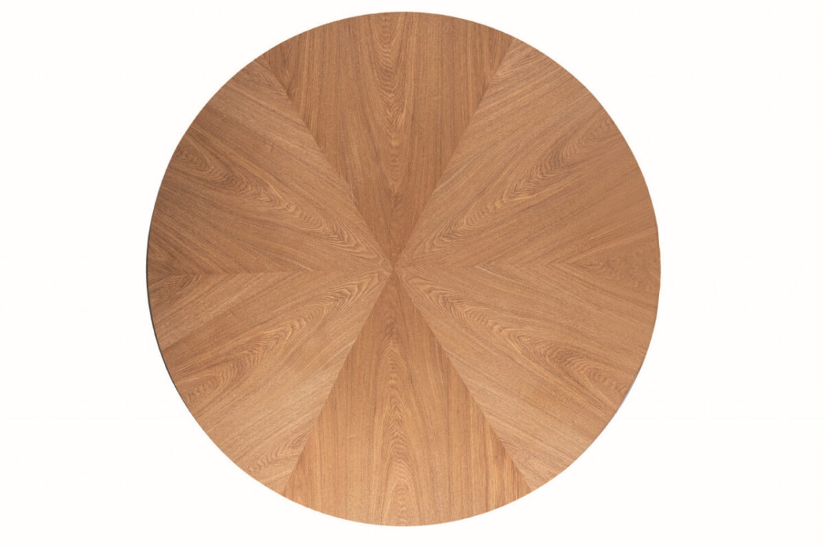 Tavolo rotondo Angel in rovere - d120 x h75 cm - immagine 2