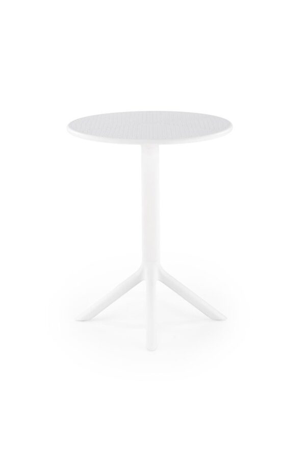 Tavolo rotondo Calvo in bianco - ø60/h72 cm
