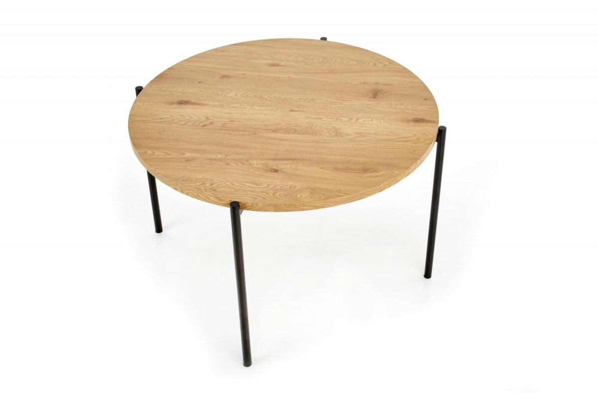 Tavolo rotondo in MDF Morgan - p 120 x h 76 cm - immagine 2