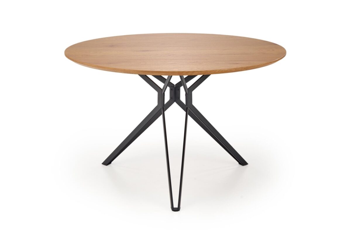 Tavolo rotondo in metallo + MDF Pixel 2 - p 120 x h 76 cm - immagine 9