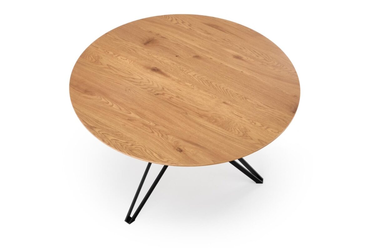 Tavolo rotondo in metallo + MDF Pixel 2 - p 120 x h 76 cm - immagine 10