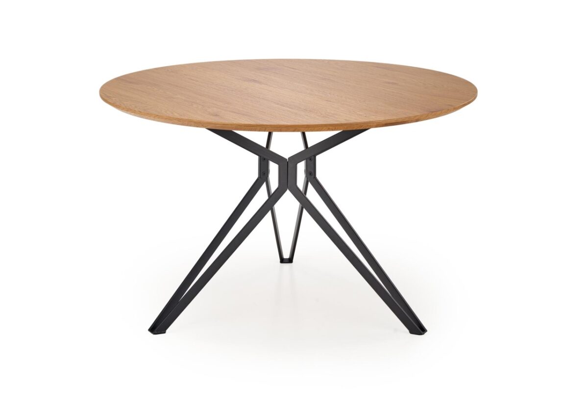 Tavolo rotondo in metallo + MDF Pixel 2 - p 120 x h 76 cm - immagine 11