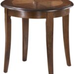 Tavolino da caffè California D in noce scuro - h 55 x p 60 cm