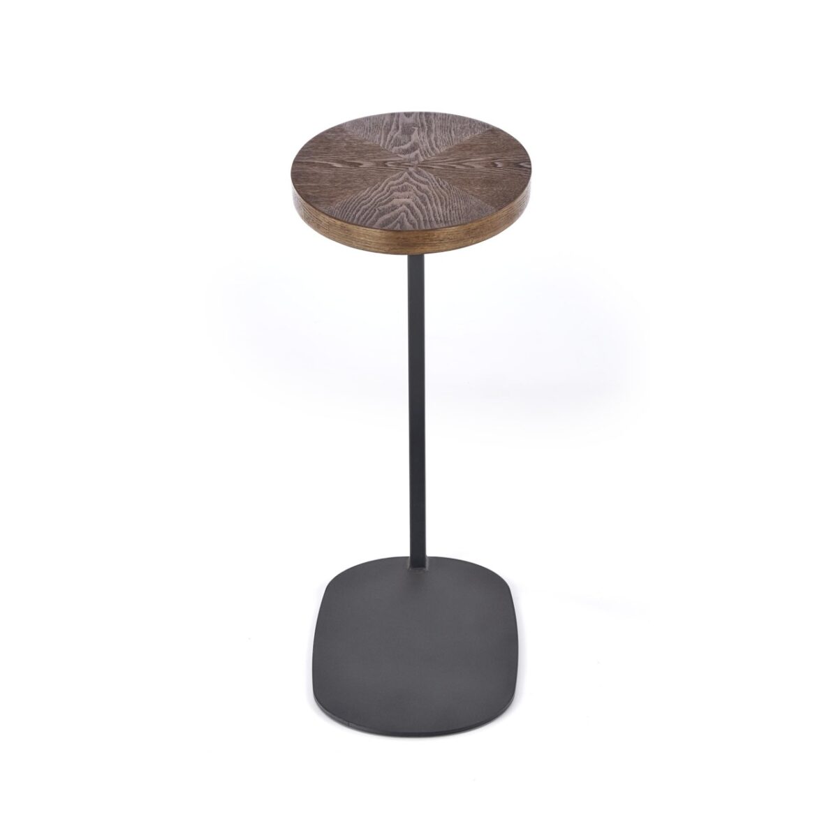 Tavolino da caffè Delphi in noce/nero - H58 cm - immagine 6