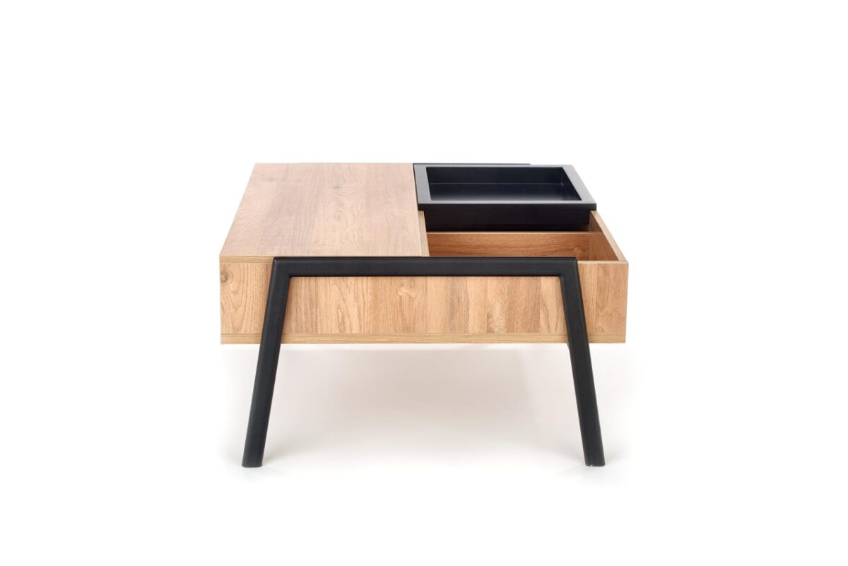 Tavolino da caffè Podium - L85 x L80 x H43/64 cm - immagine 15