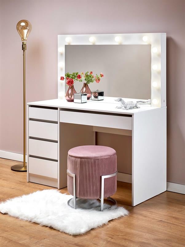 masuta-de-toaleta-cu-oglinda-si-led-hollywood-xl-–-alb27457 Toeletta Hollywood XL con specchio e LED in bianco - immagine 1