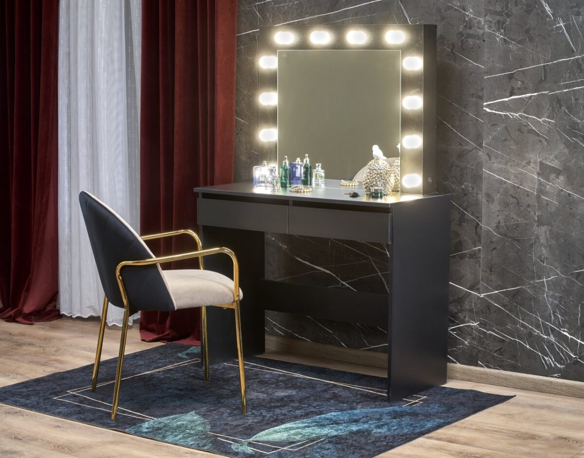 Toeletta Hollywood in nero - H140 cm - immagine 4