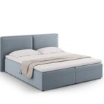Letto Arendal Boxspring in velluto - 180x200 cm