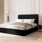 Letto Kelp Boxspring in tessuto - 160x200 cm