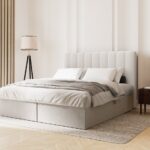 Letto Kelp Boxspring in tessuto - 180x200 cm