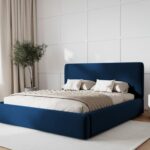 Letto Colonel in velluto - 180x200 cm