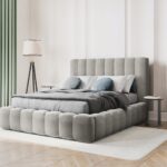 Letto Kelp in velluto - 160x200 cm