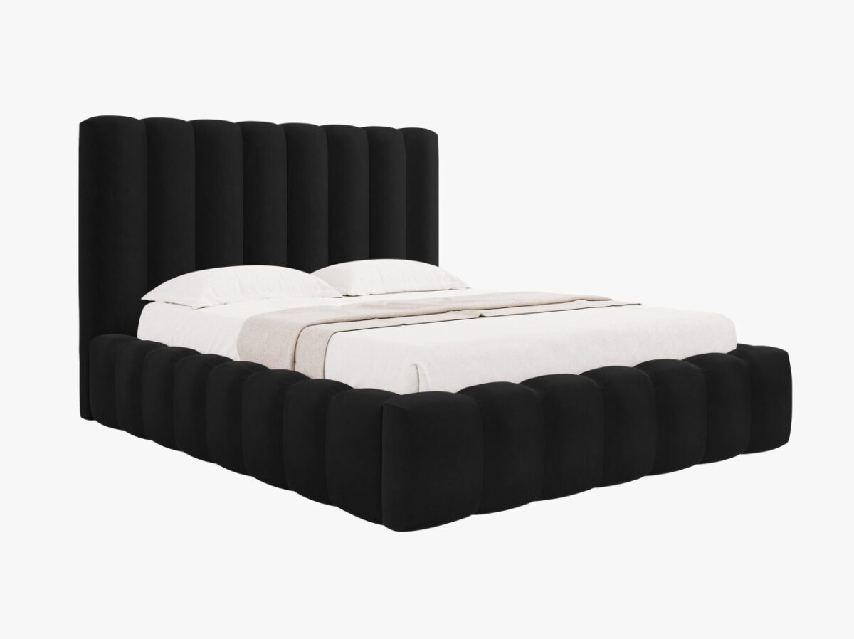 Letto Kelp in velluto - 160x200 cm - immagine 9