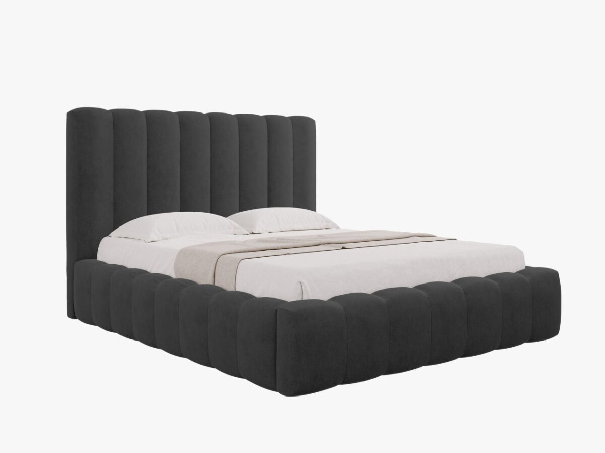 Letto Kelp in tessuto - 160x200 cm - immagine 8