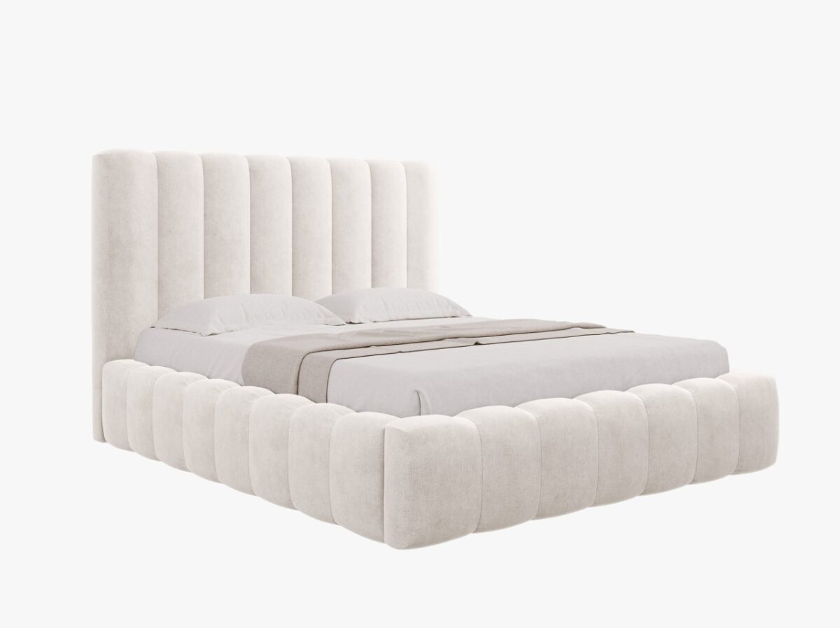 Letto Kelp in tessuto - 180x200 cm - immagine 8