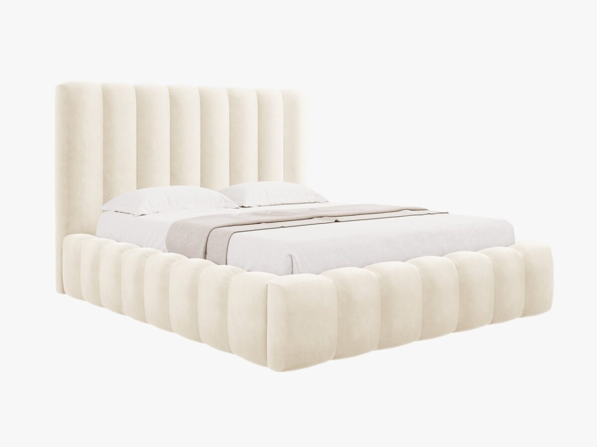Letto Kelp in velluto – 200×200 - immagine 8