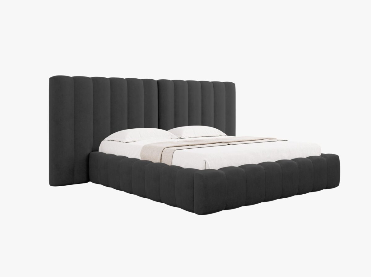 Letto Kelp T in tessuto - 160x200 cm - immagine 10
