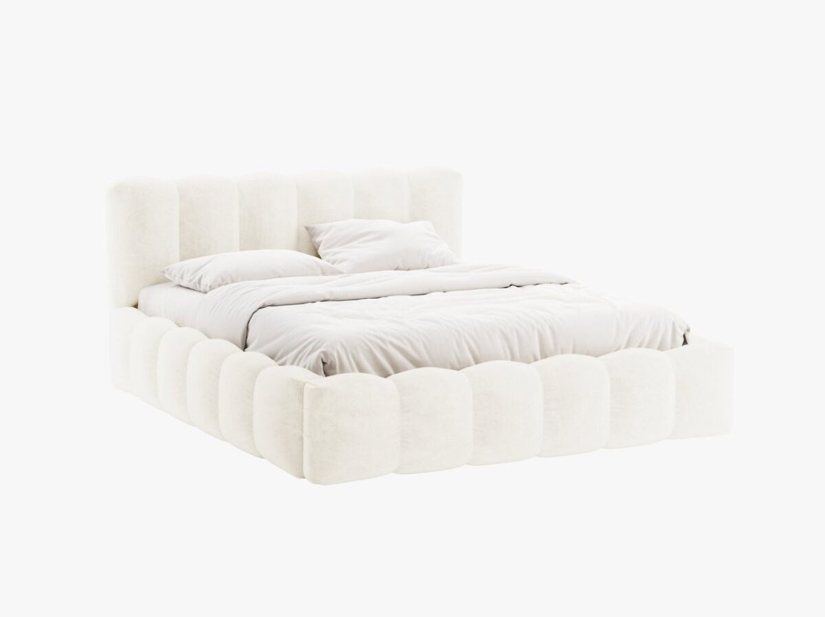 Letto Lupine in chenille – 200×200 - immagine 10
