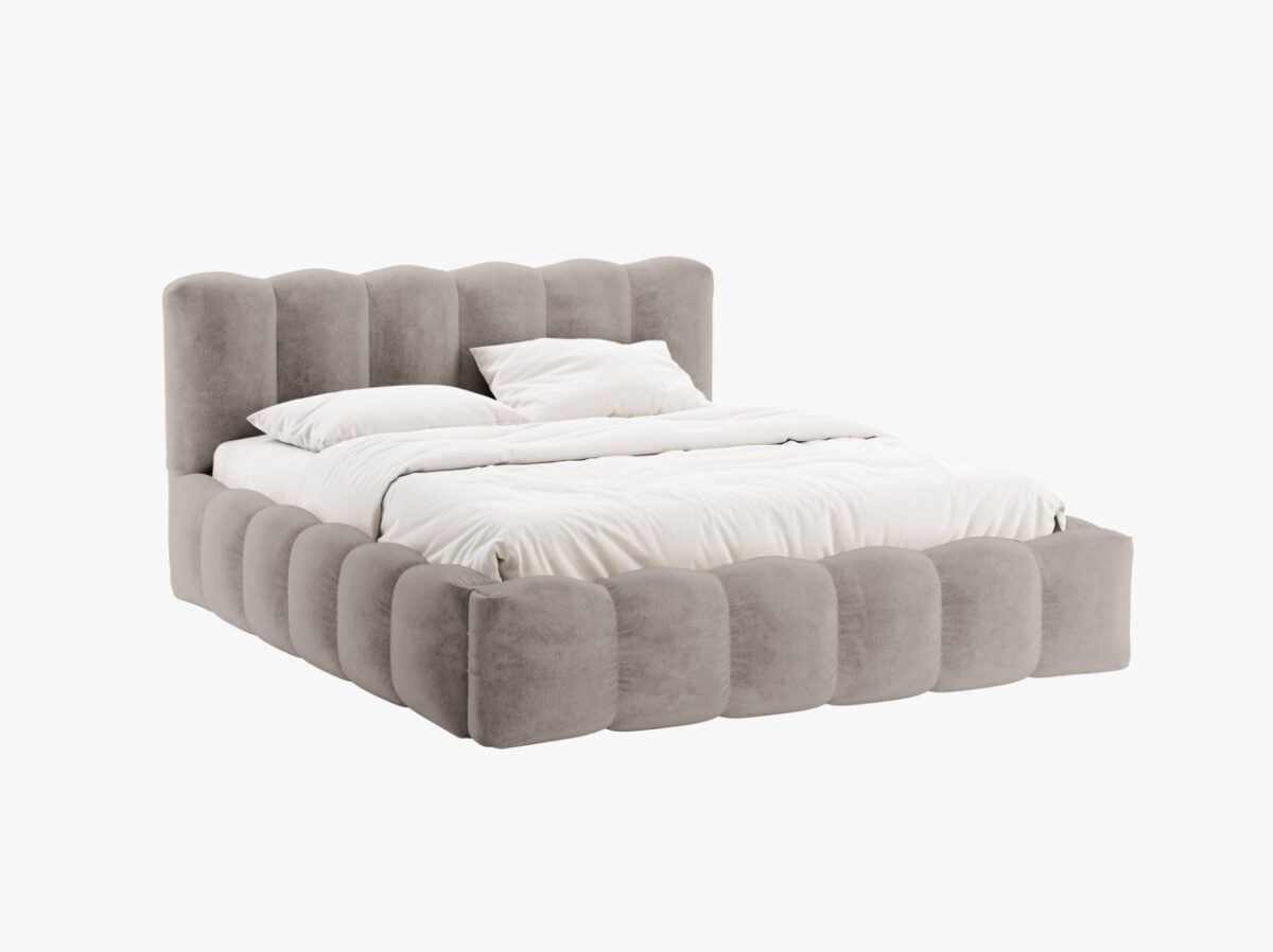 Letto Lupine in chenille – 200×200 - immagine 11