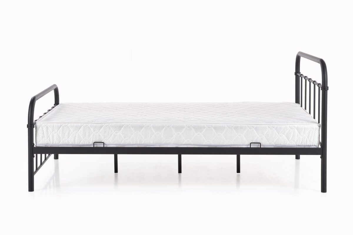Letto Linda in metallo nero - 120x200 cm - immagine 9