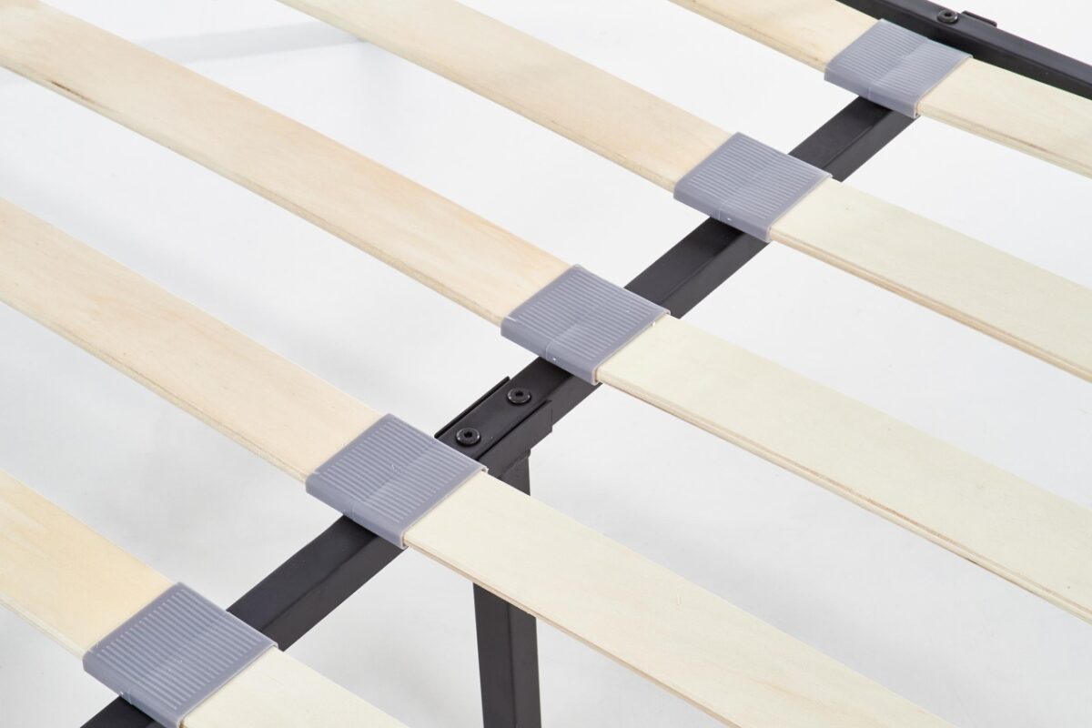 Letto Linda in metallo nero - 120x200 cm - immagine 13