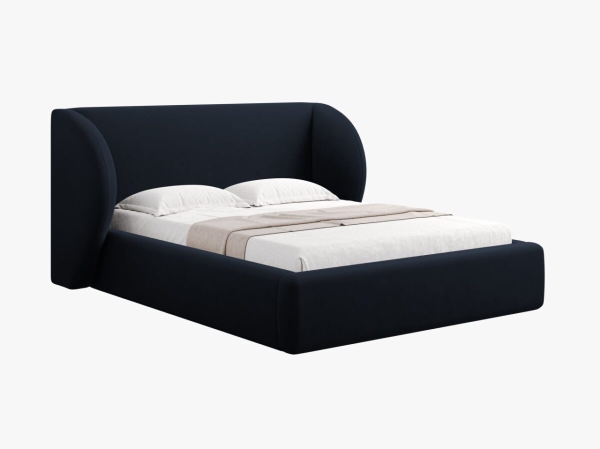 Letto Miley in velluto – 200×200 - immagine 10