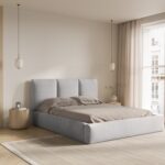 Letto Nicolas in ciniglia - 140x200 cm