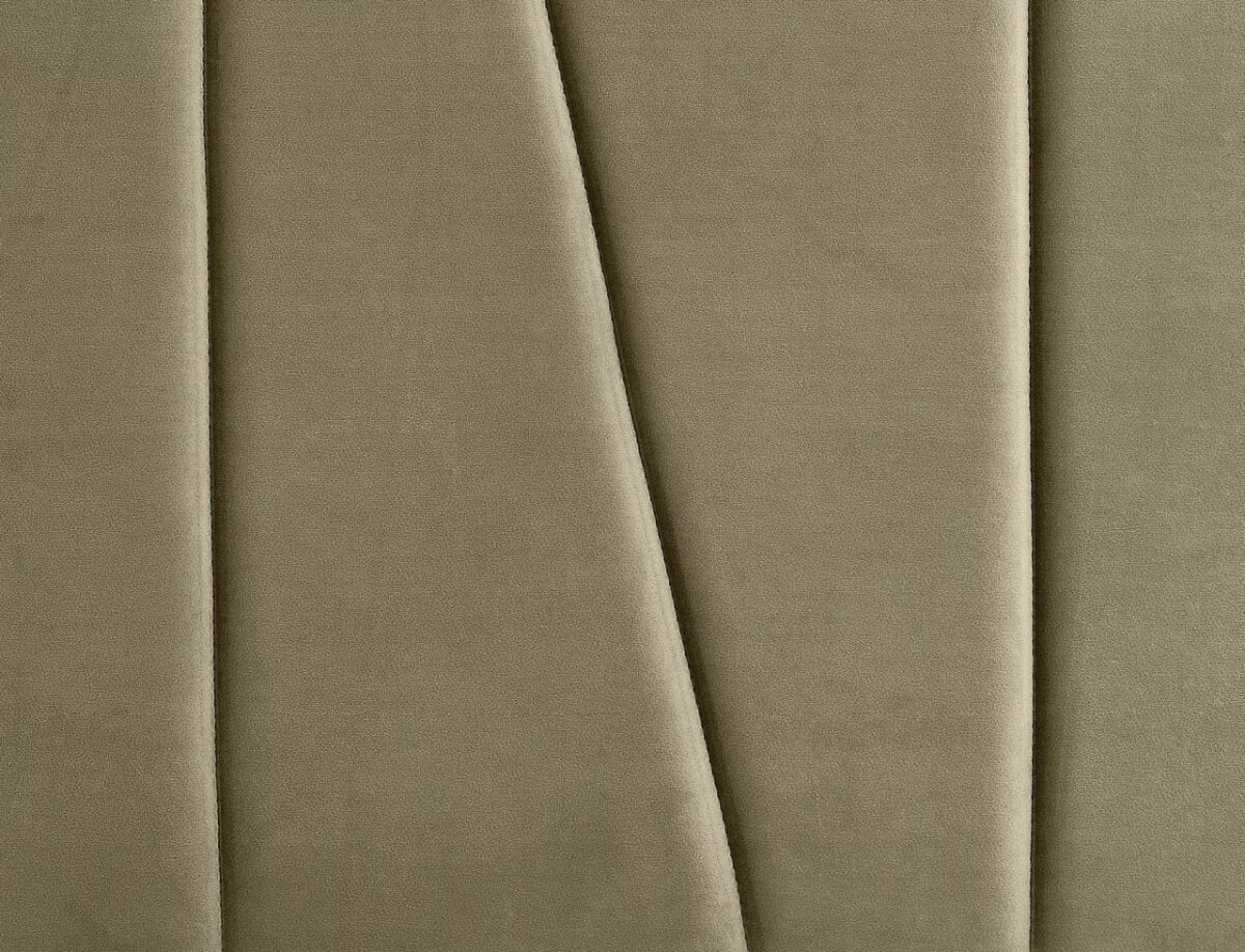 Letto Savana in velluto beige - Blu28 160x200 cm - immagine 6