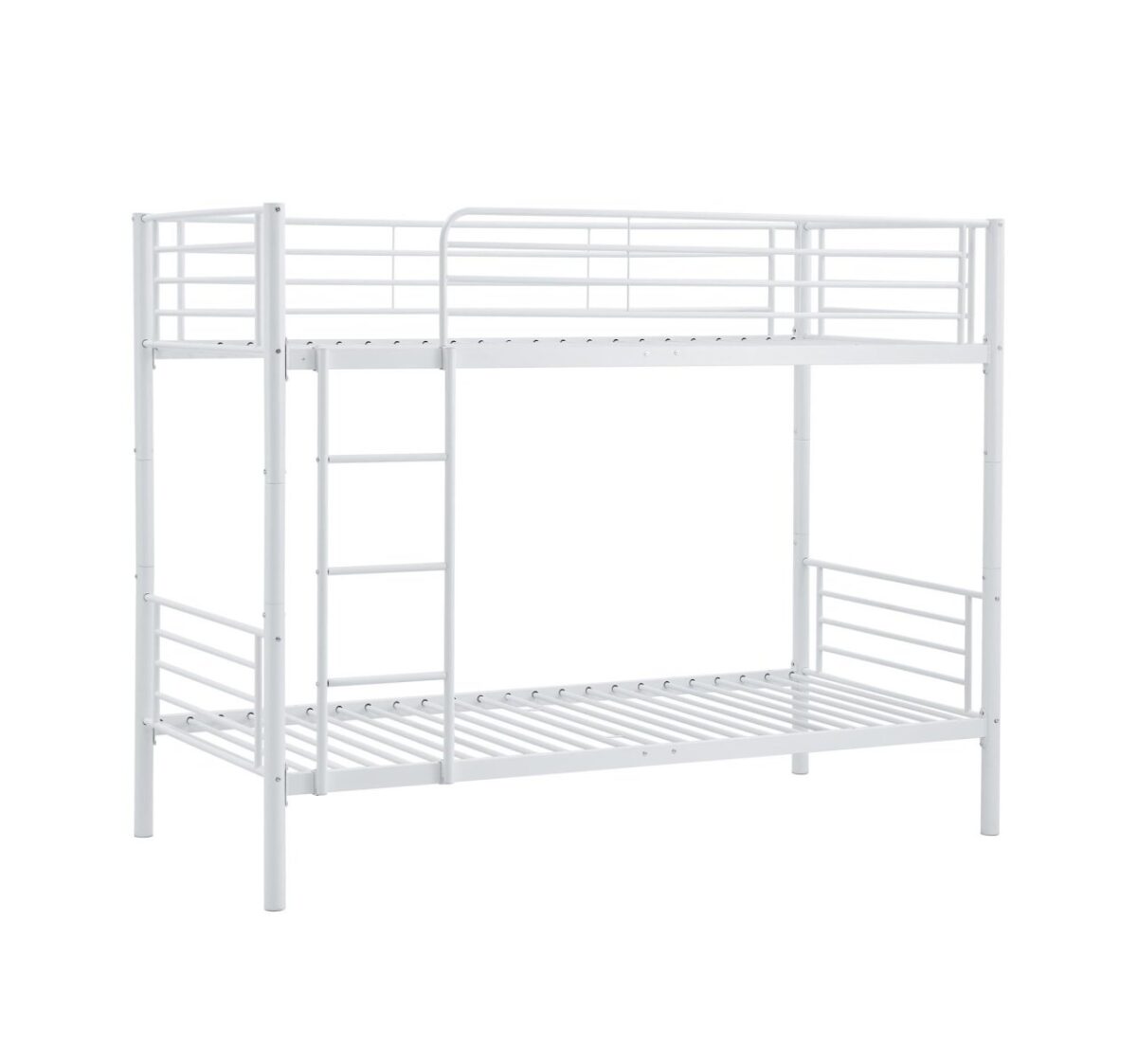 Letto Bunky a castello in metallo bianco - 90 x 200 cm - immagine 4