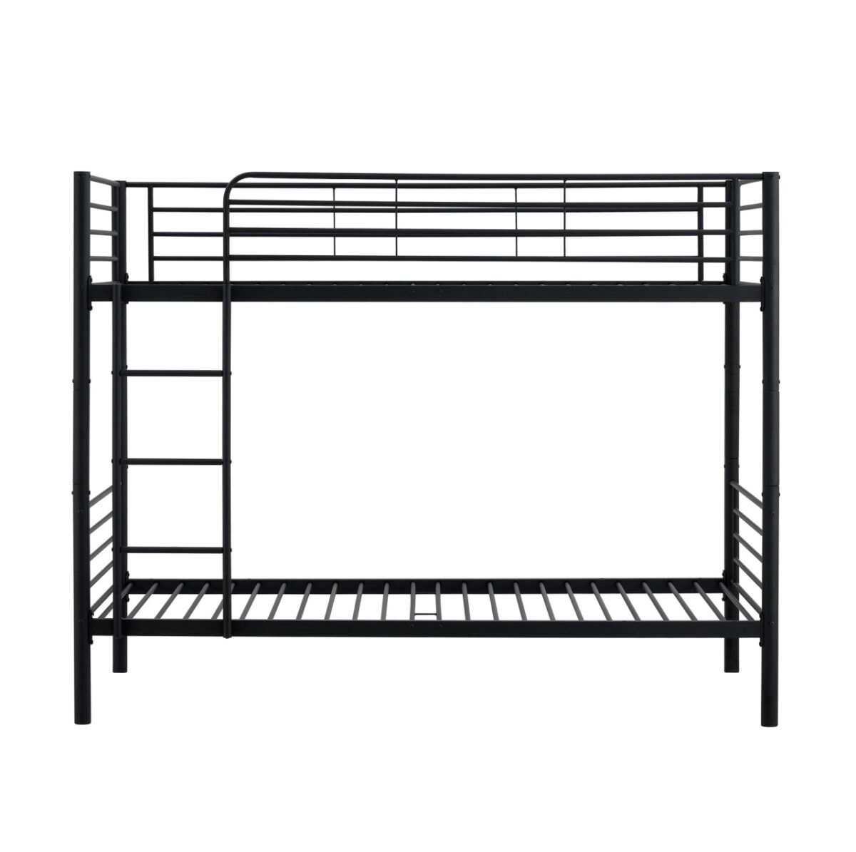Letto Bunky a castello in metallo nero - 90 x 200 cm - immagine 10