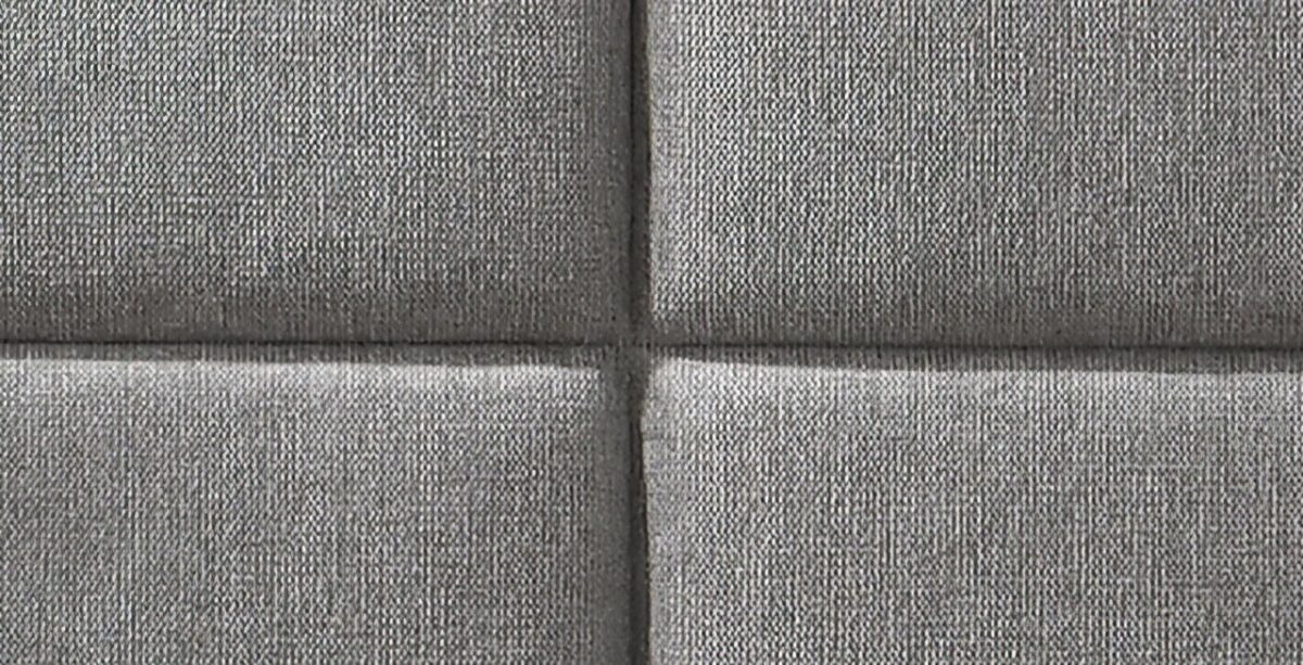 Letto Levanter imbottito in grigio - 160x200 cm - immagine 5