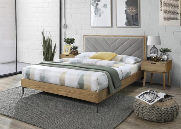 Letto Margarita imbottito - 160x200 cm