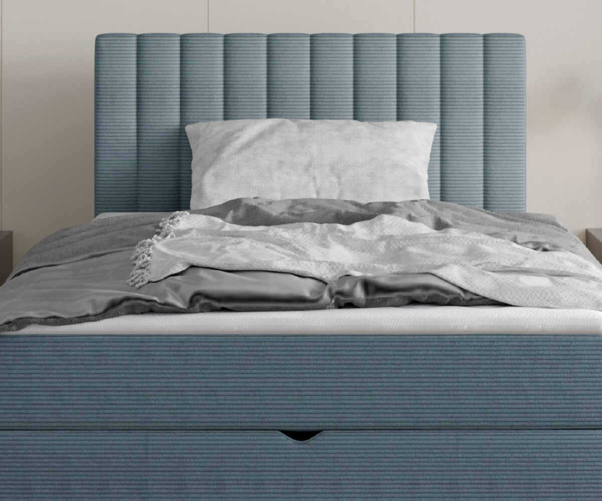 Letto Nepo imbottito 90x200 cm - immagine 6