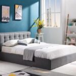 Letto Padva imbottito - 160 x 200 cm