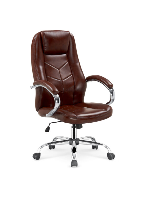 Sedia da ufficio Cody in marrone