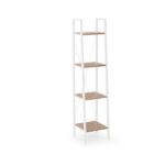 Scaffale Narvik REG1 in bianco - L34 x L32 x H148 cm