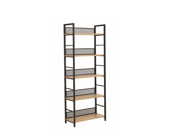 Scaffale Raw R5 in rovere/nero opaco