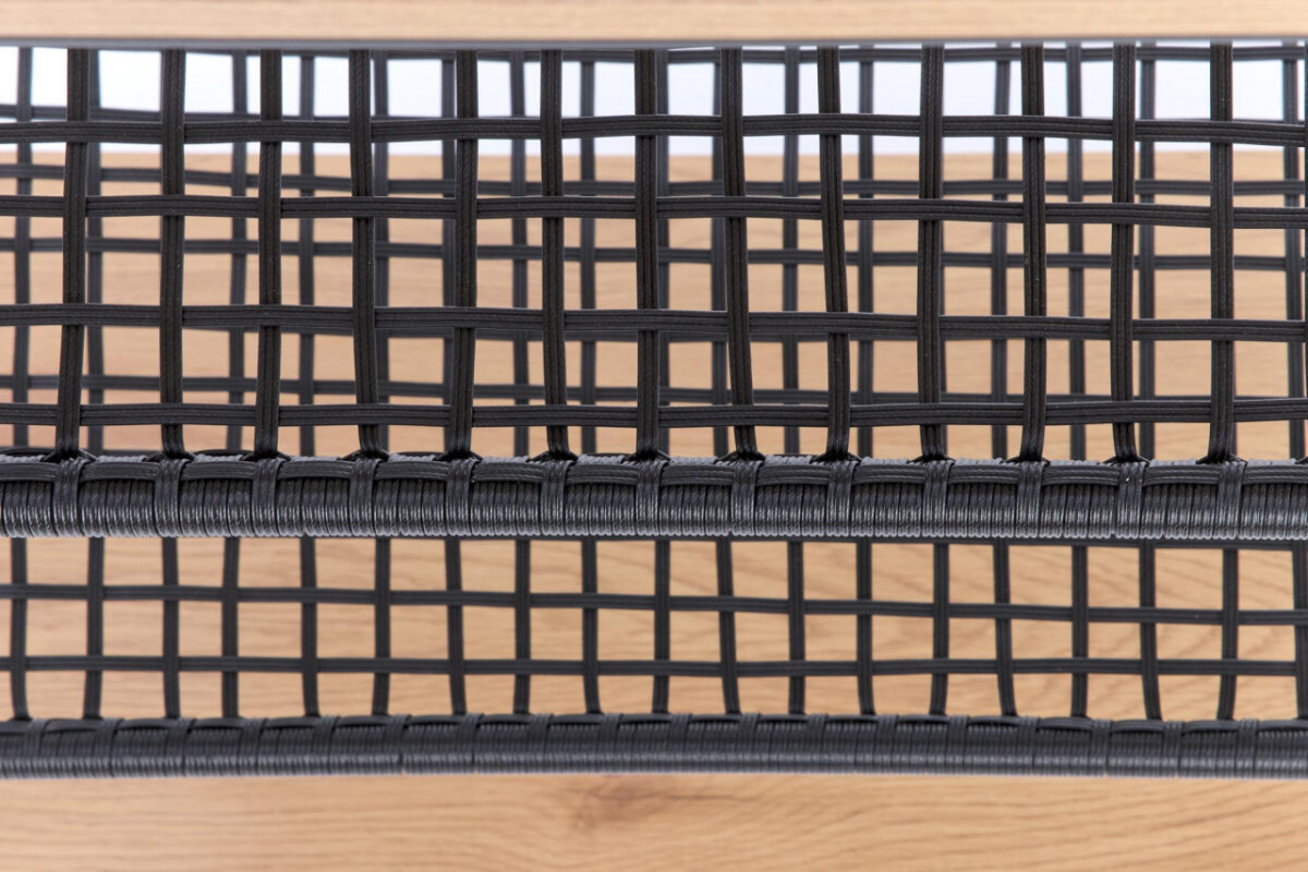 Scaffale REG-21 in rovere dorato/nero - immagine 3