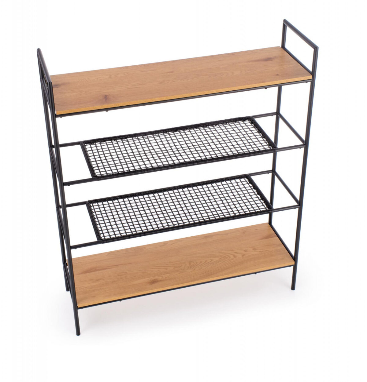 Scaffale REG-21 in rovere dorato/nero - immagine 9